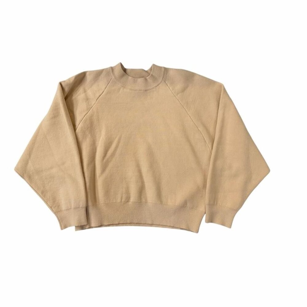 All:Row sweater in tan